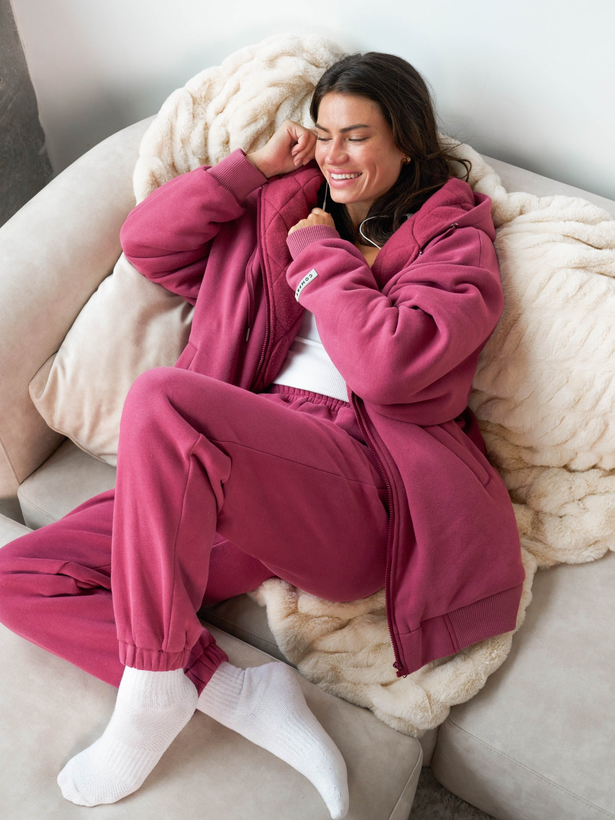 Comfrt Weighted Hoodie With Calming 5lb Weight Comfort