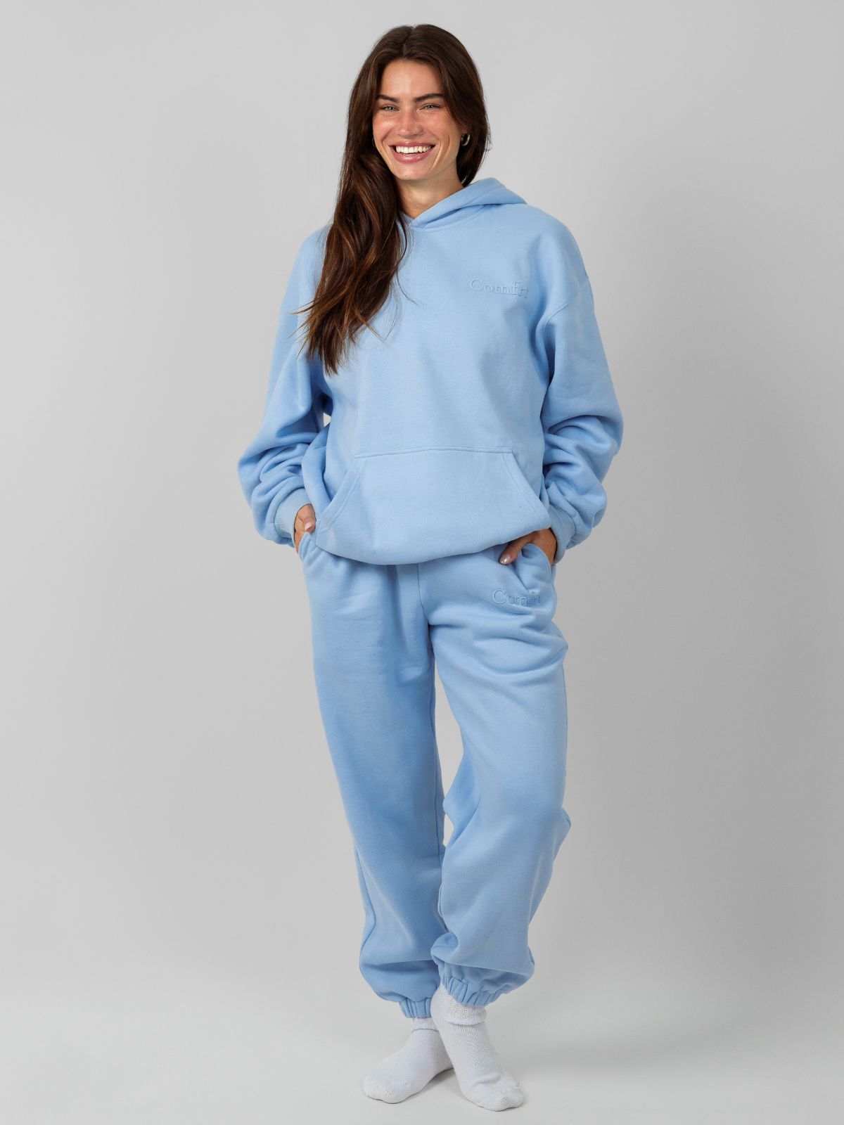 Minimalist Hoodie Oversized Soft Combed Cotton Blend