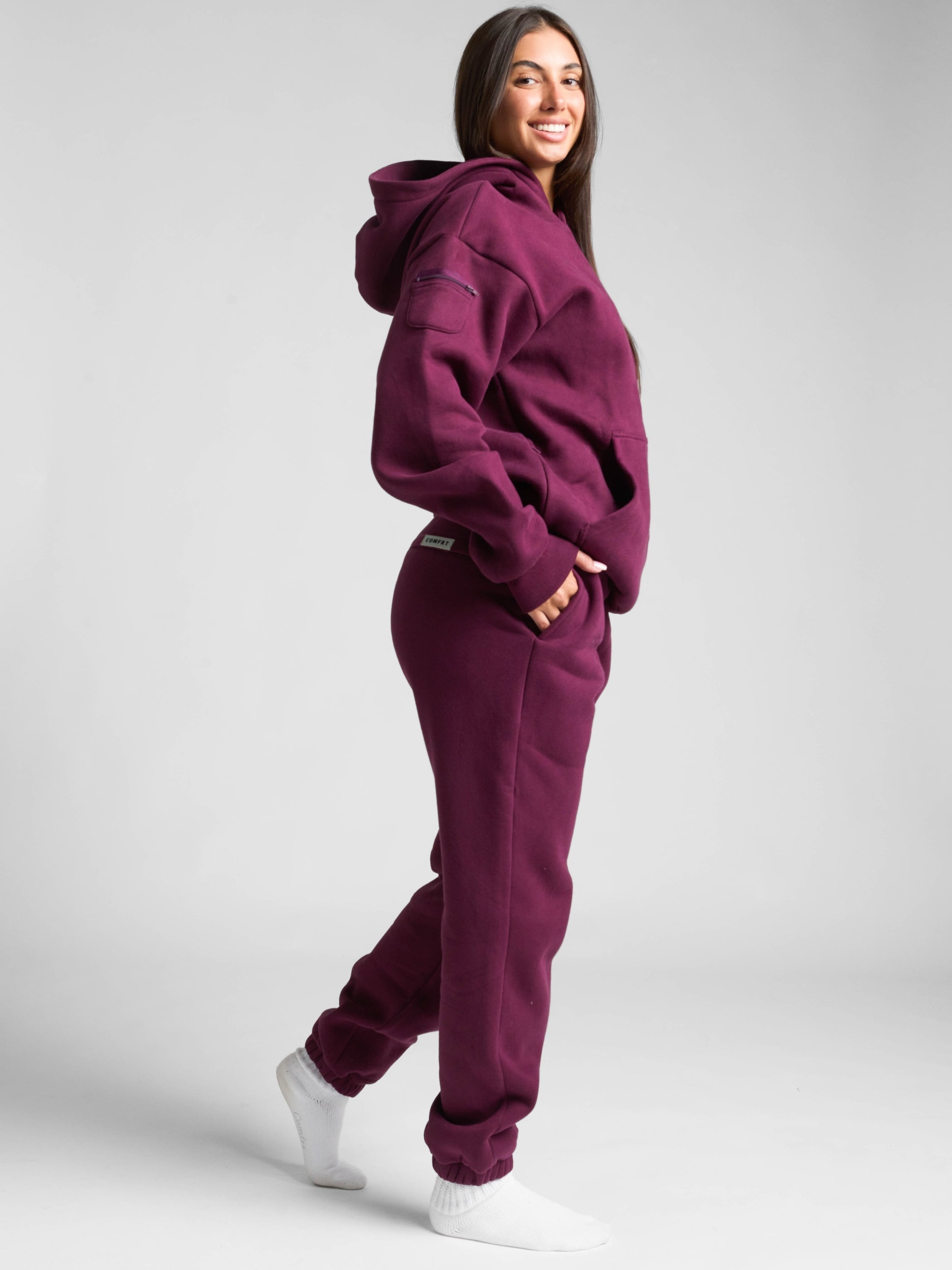 Comfrt Travel Essentials Hoodie Super Soft Cotton Blend Unisex