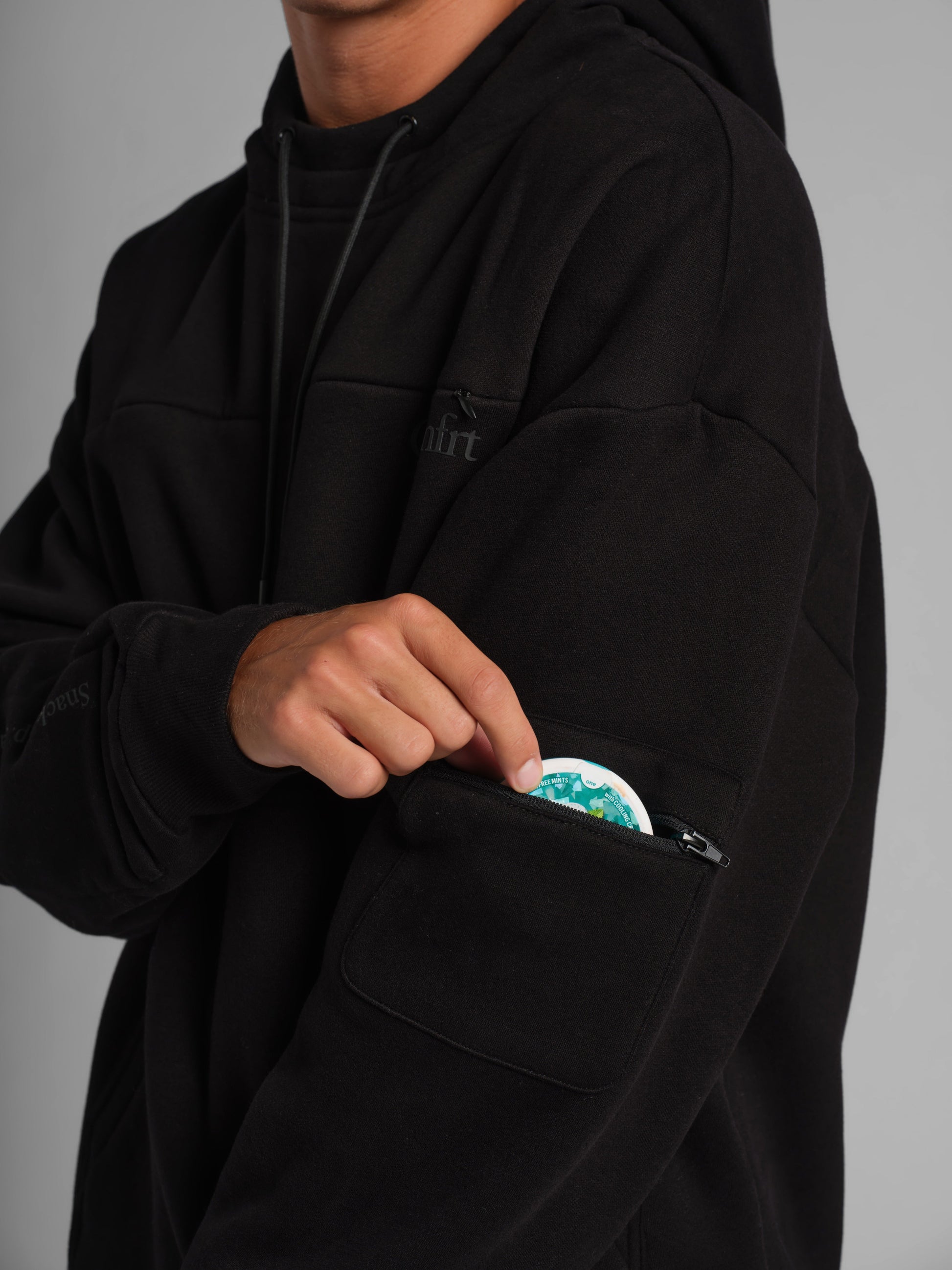Comfrt Snak Hoodie Heavyweight Fleece Snack Pocket Design