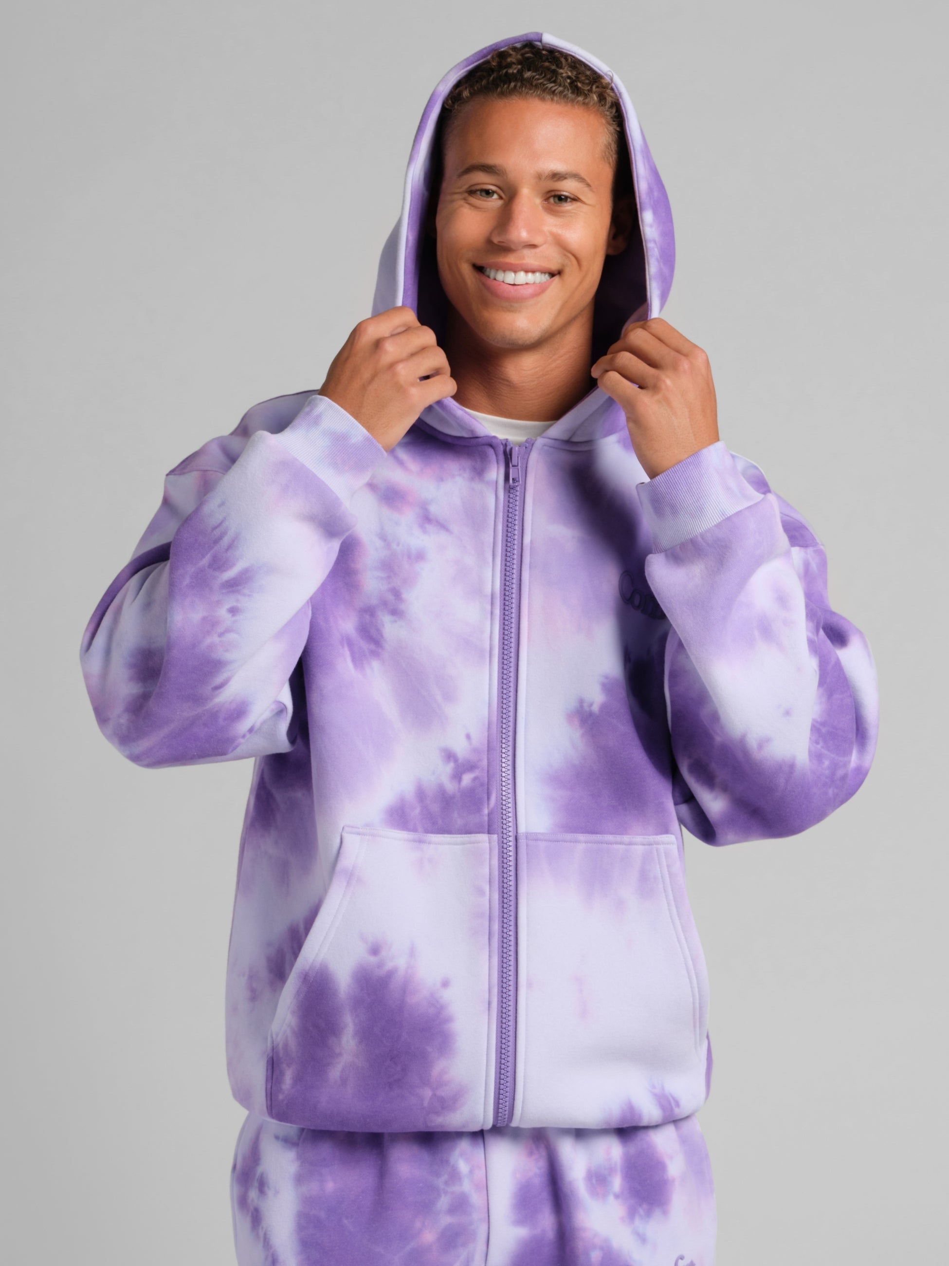 Comfrt Minimalist Zip Hoodie Oversized Soft Fleece Unisex