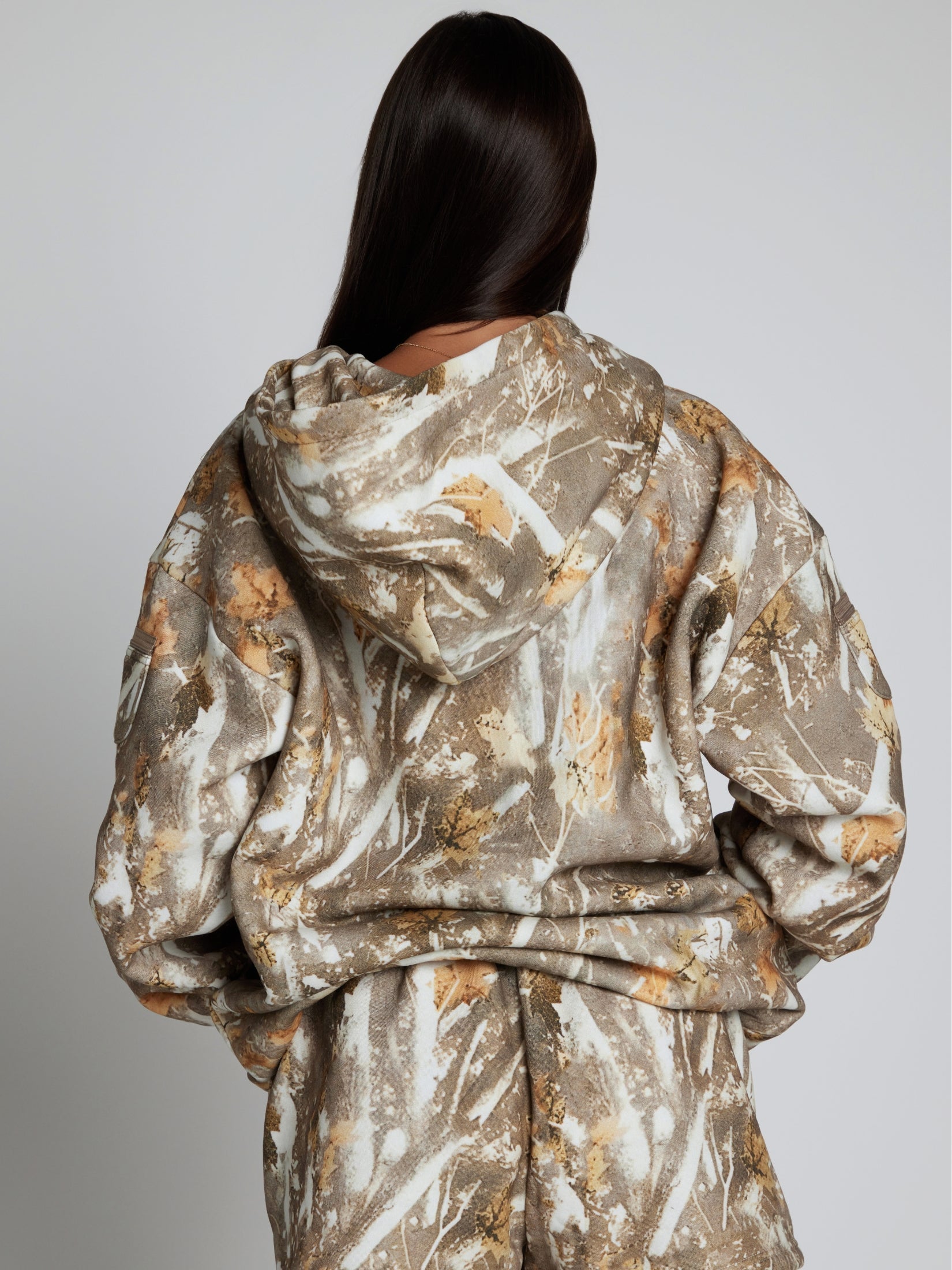 Comfrt Camo Zip Hoodie CloudTouch Fleece