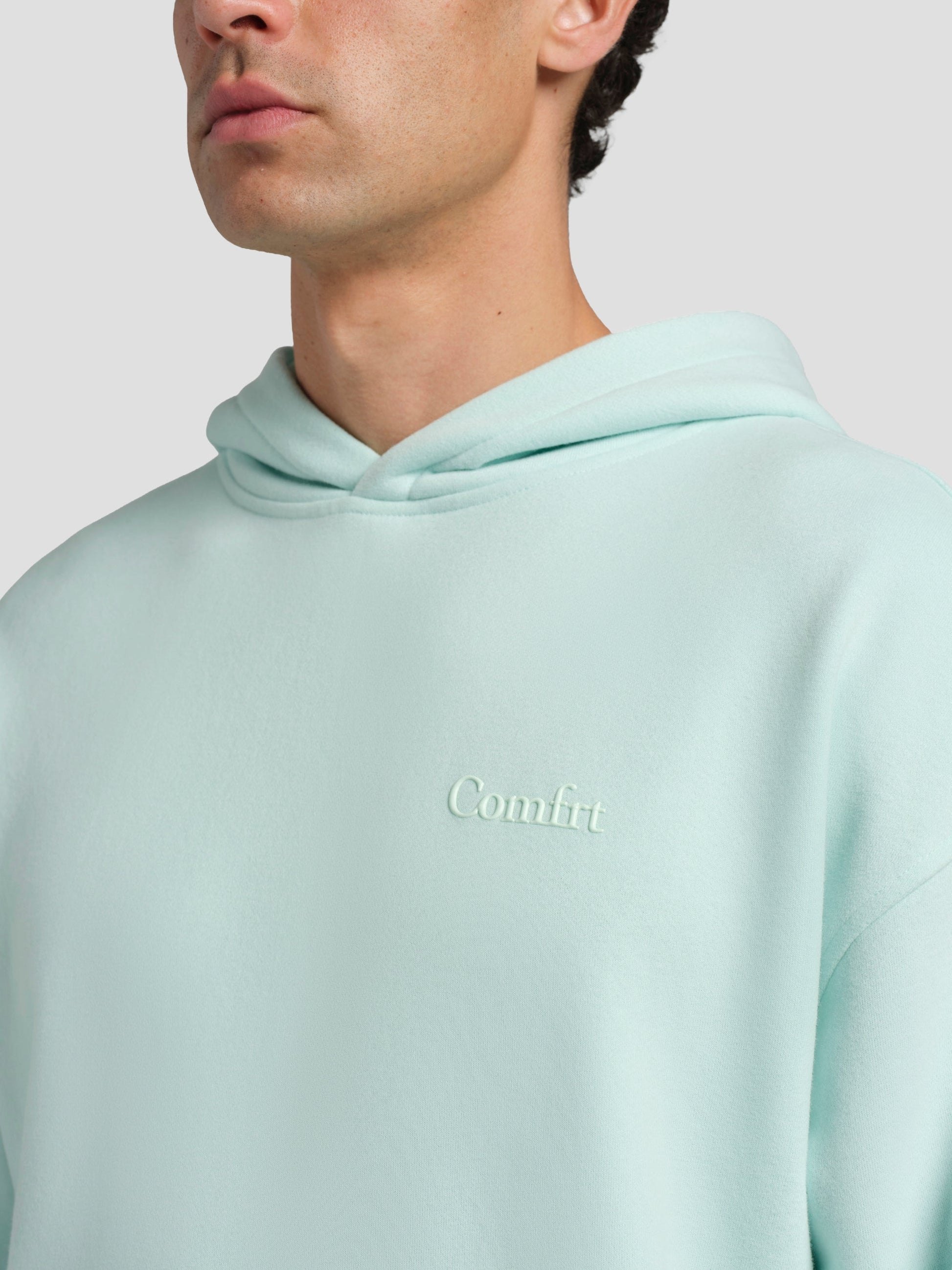 Comfrt Halo Lightweight Crop Hoodie Super Soft Cotton Blend