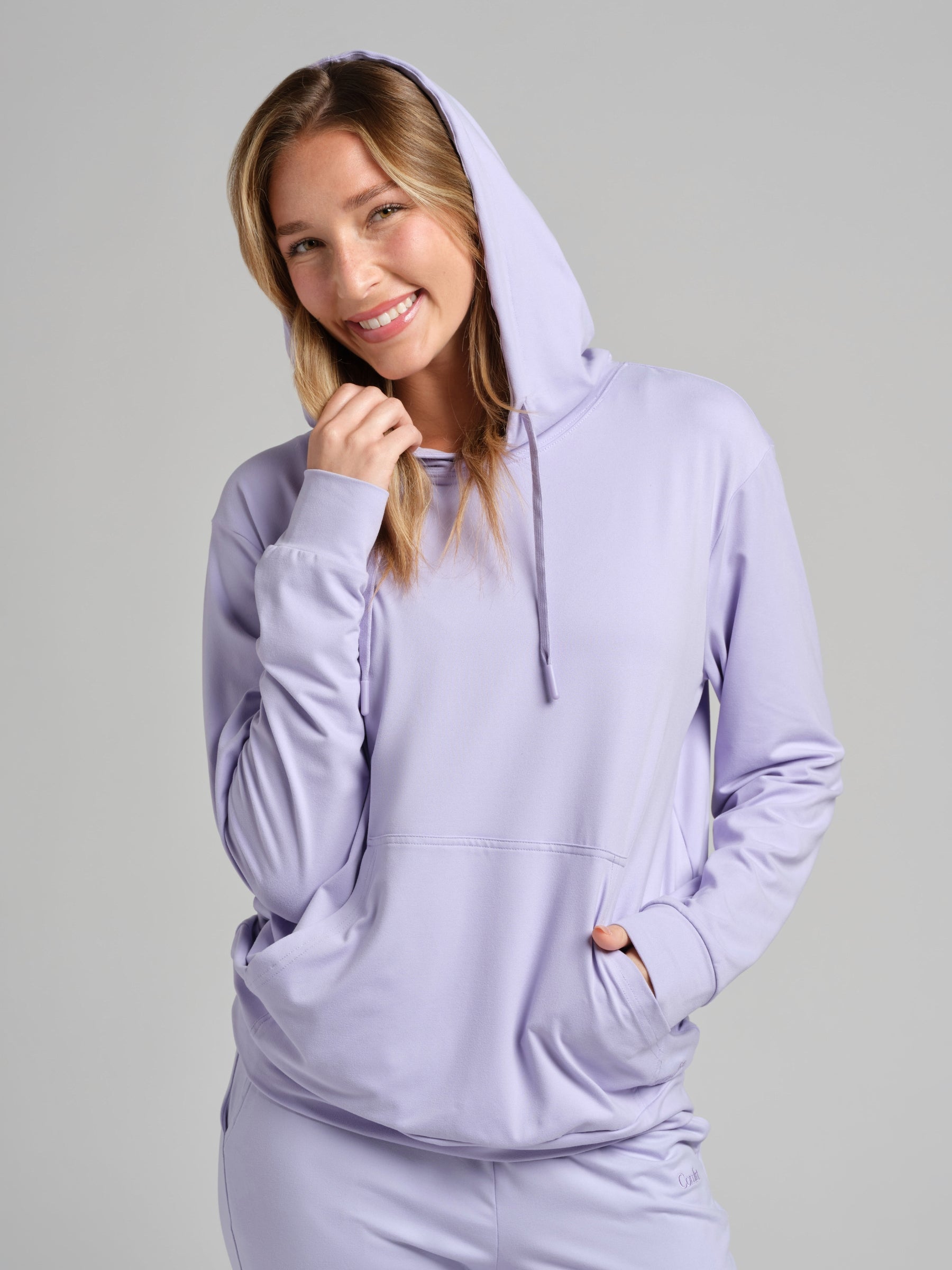 Comfrt AllDayJersey™ Hoodie Lightweight Brushed Jersey Soft Comfort