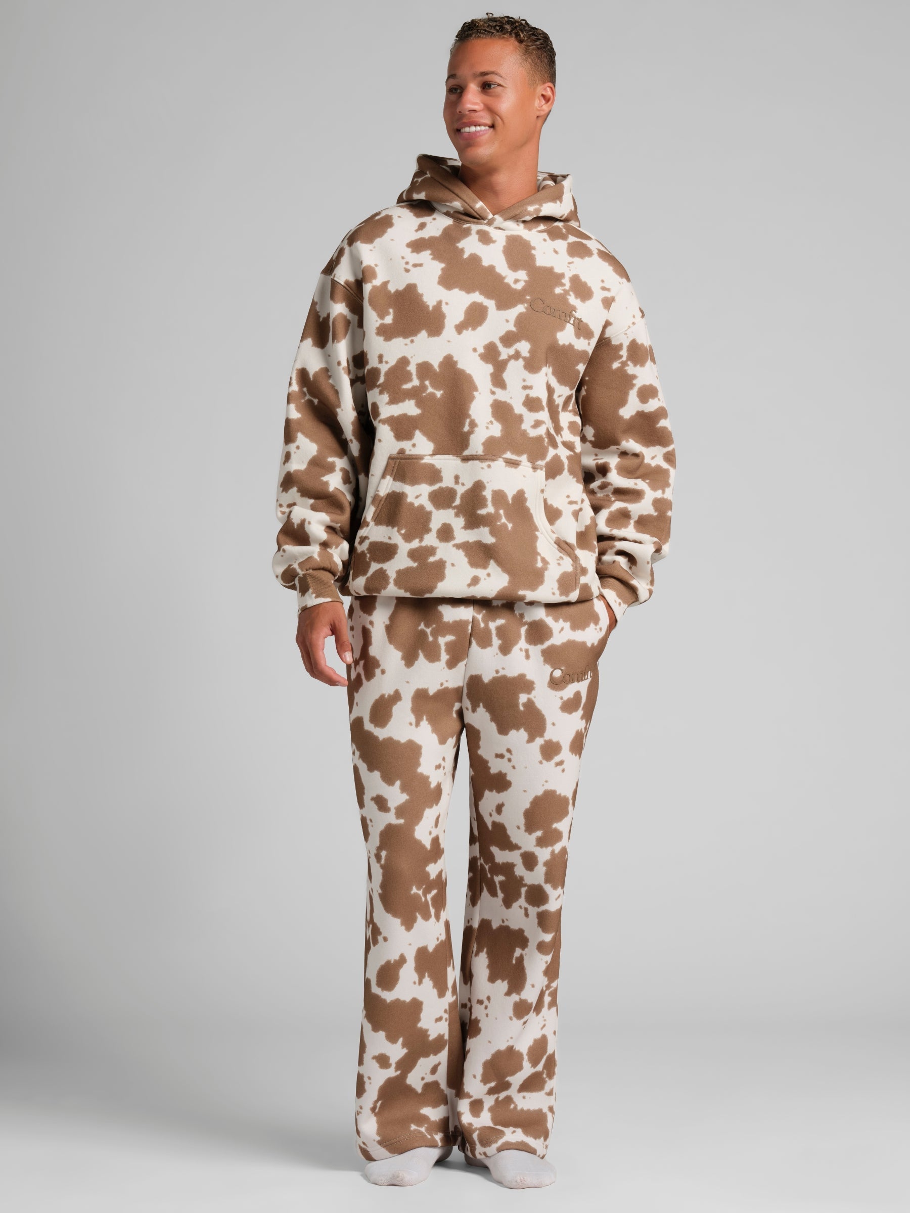 Minimalist Hoodie Oversized Soft Combed Cotton Blend
