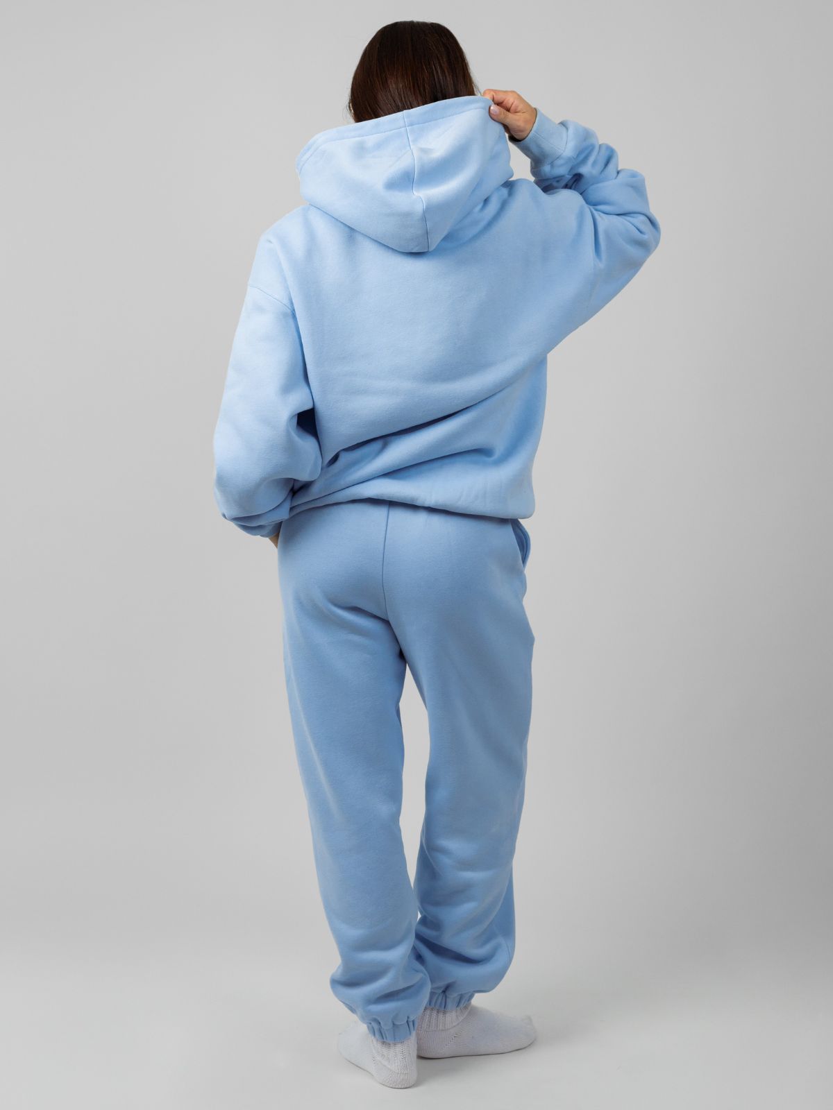 Minimalist Hoodie Oversized Soft Combed Cotton Blend