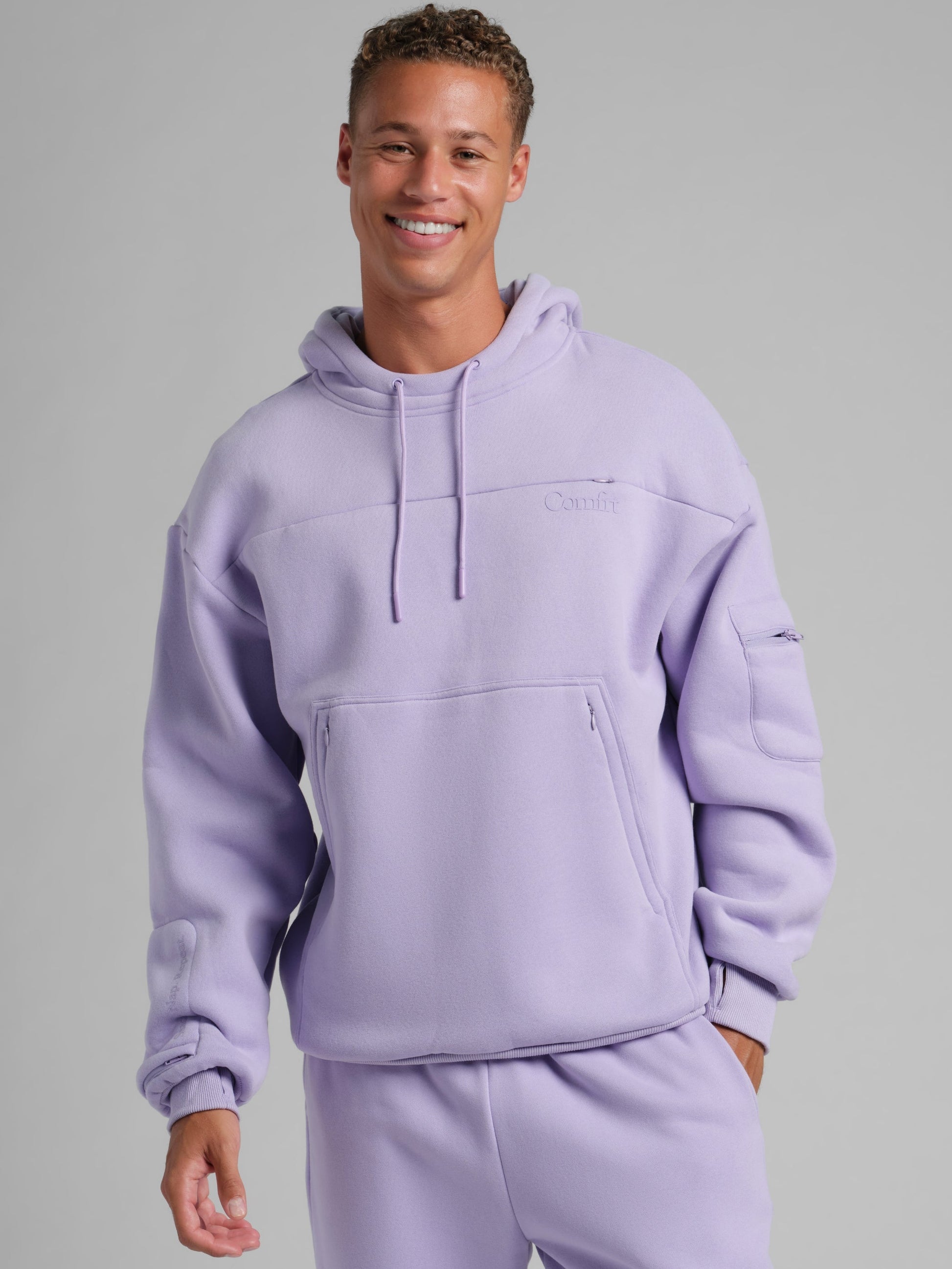 Comfrt Snak Hoodie Heavyweight Fleece Snack Pocket Design