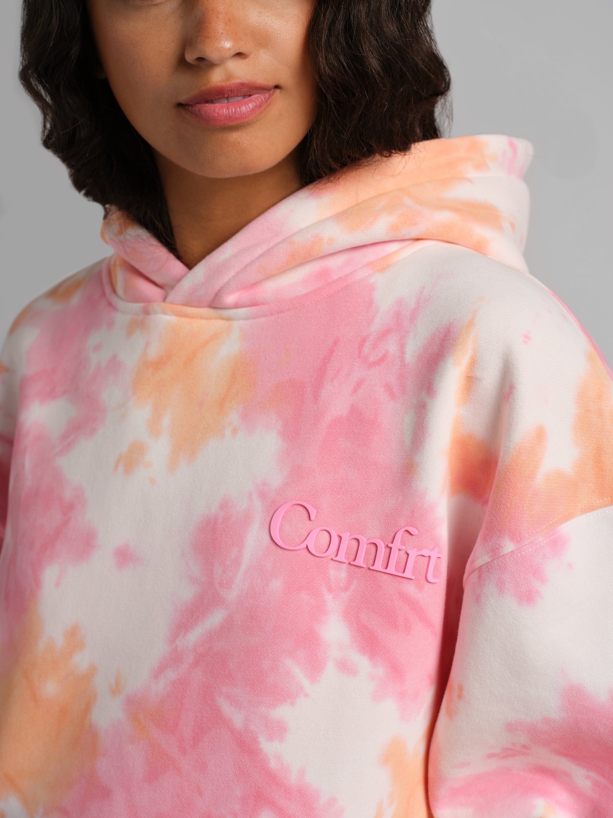 Minimalist Hoodie Oversized Soft Combed Cotton Blend