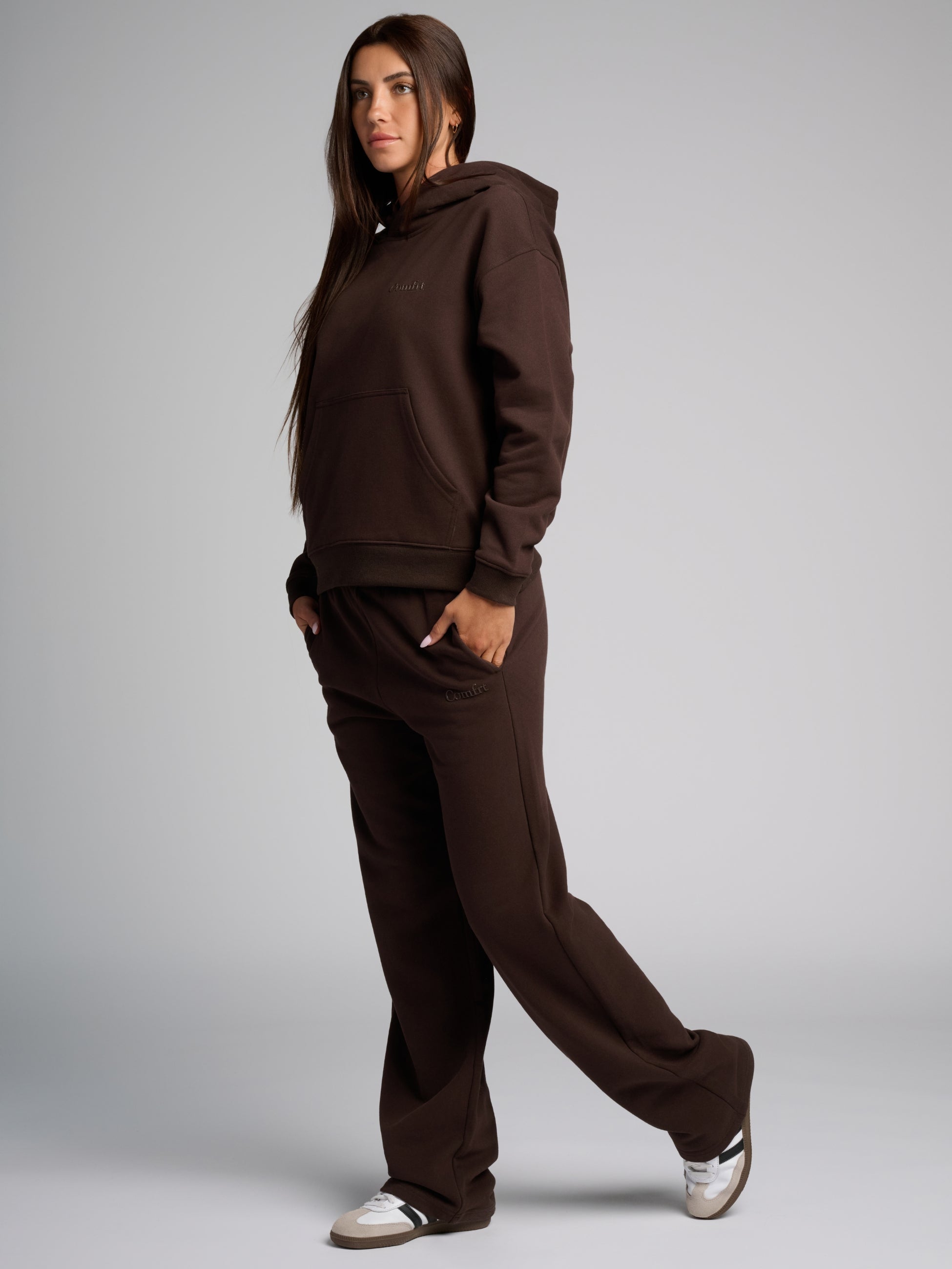 Comfrt Halo Lightweight Crop Hoodie Super Soft Cotton Blend