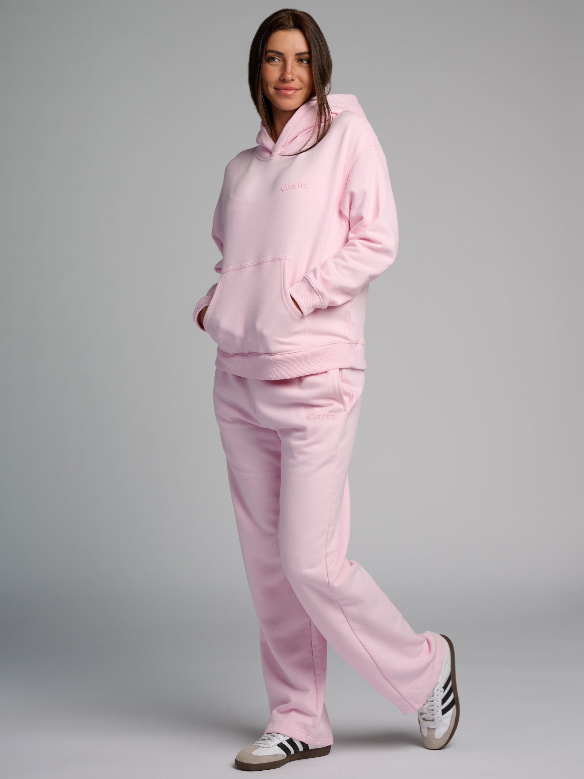Comfrt Halo Lightweight Crop Hoodie Super Soft Cotton Blend