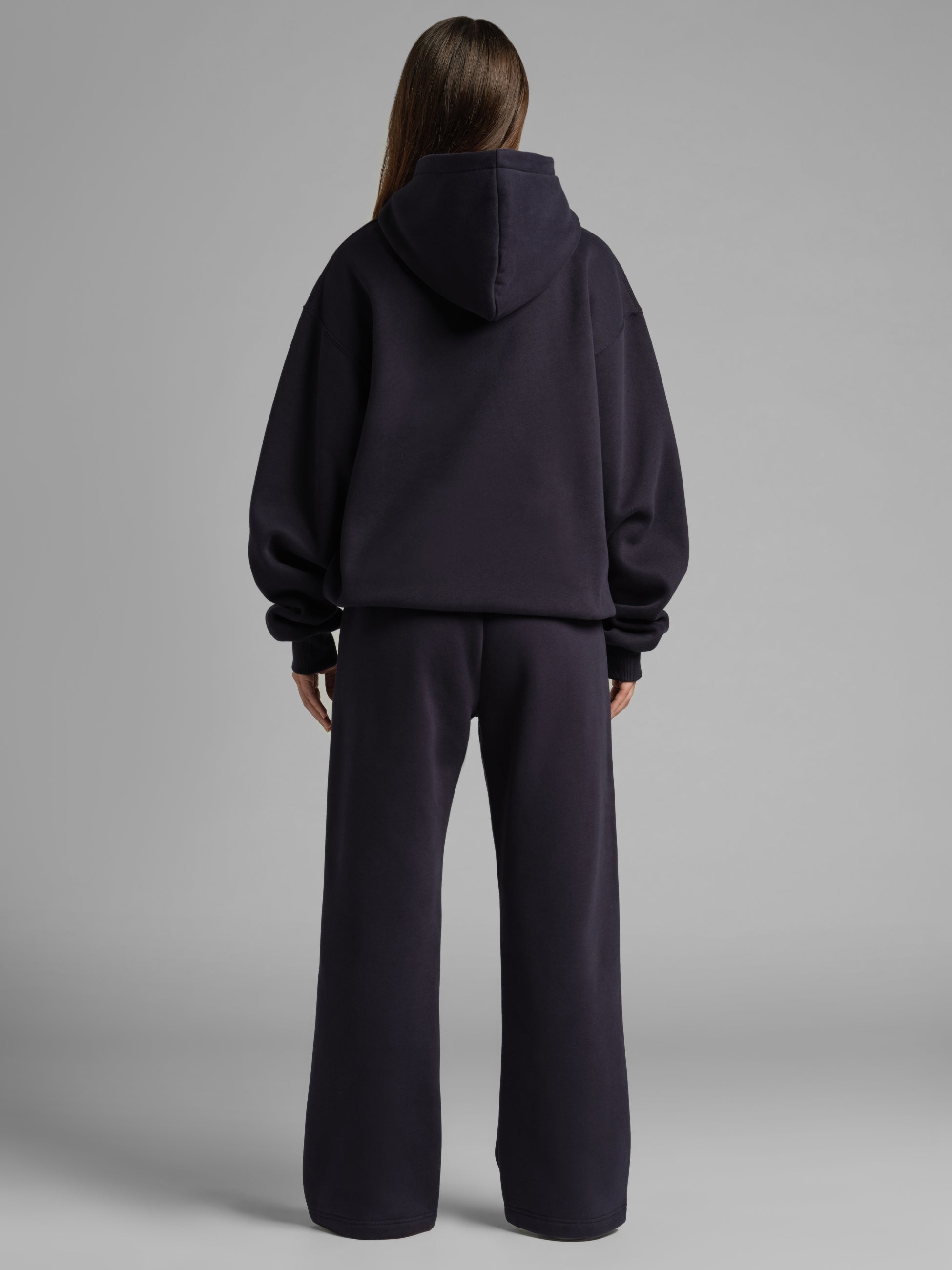 Minimalist Hoodie Oversized Soft Combed Cotton Blend