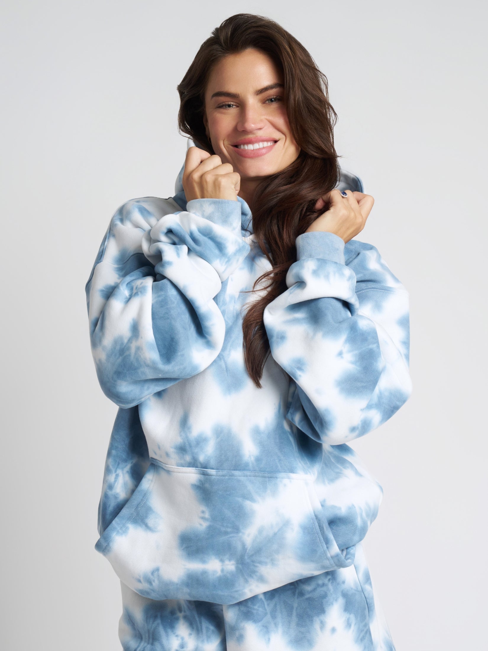 Minimalist Hoodie Oversized Soft Combed Cotton Blend