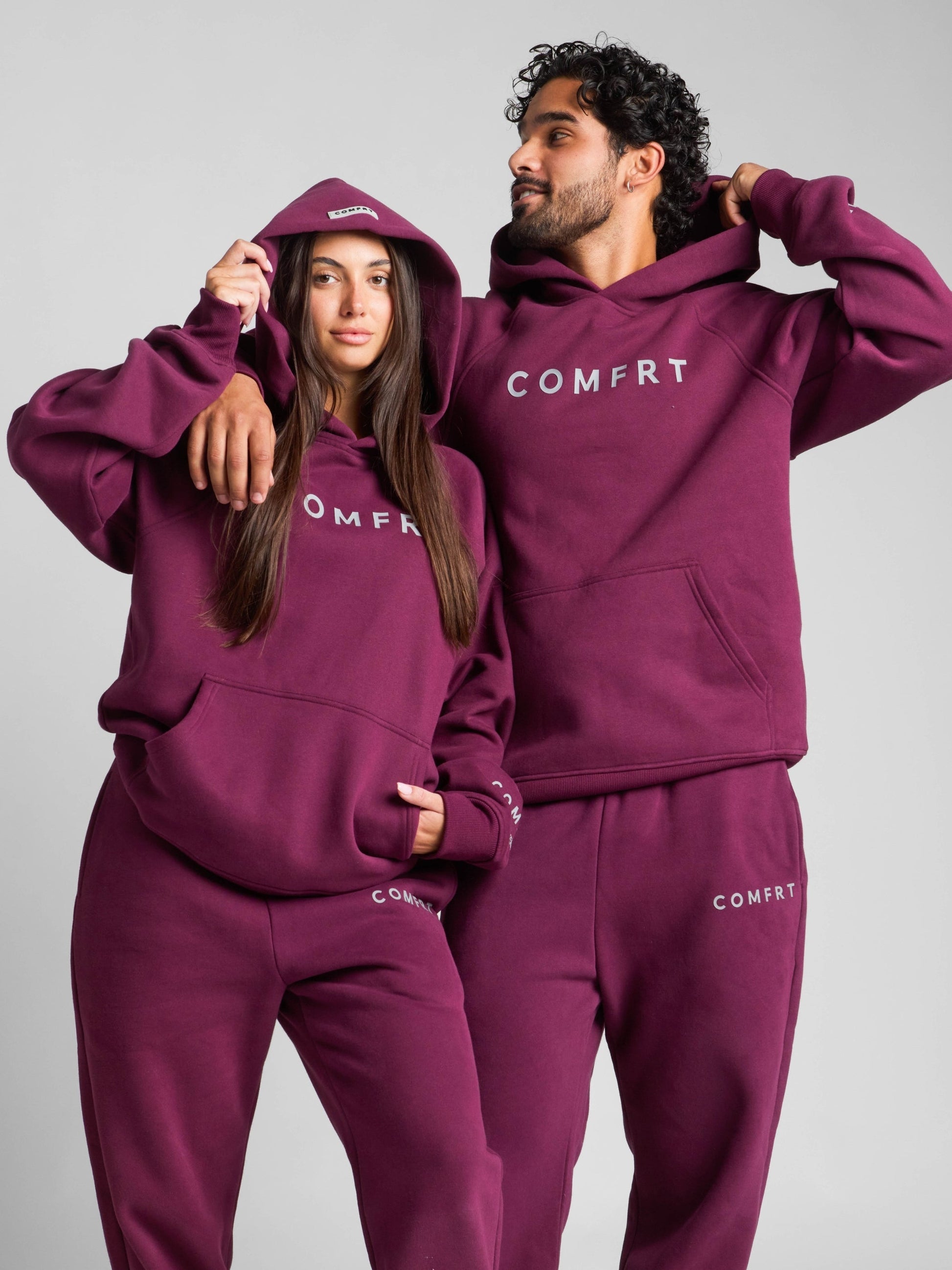 Comfrt Tranquil Hoodie Weighted Oversized Unisex Comfort
