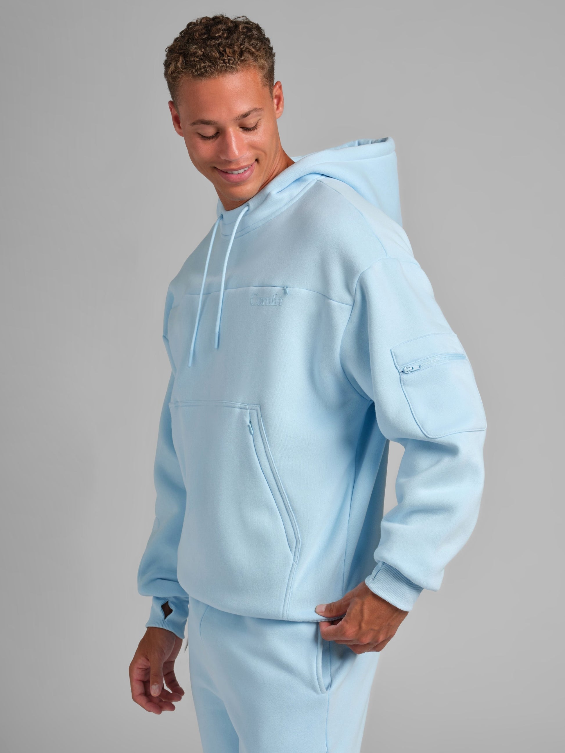 Comfrt Snak Hoodie Heavyweight Fleece Snack Pocket Design
