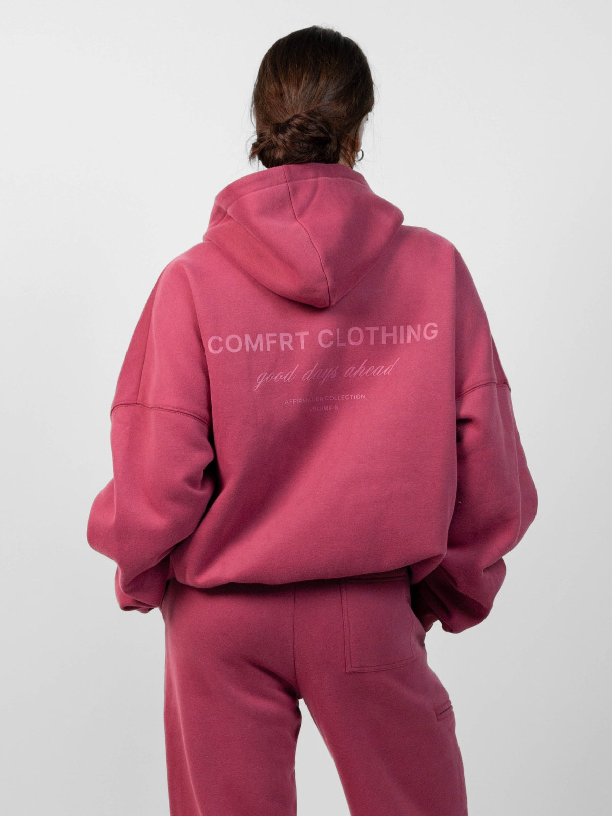 Comfrt Affirmation Zip Hoodie Super Soft Cotton