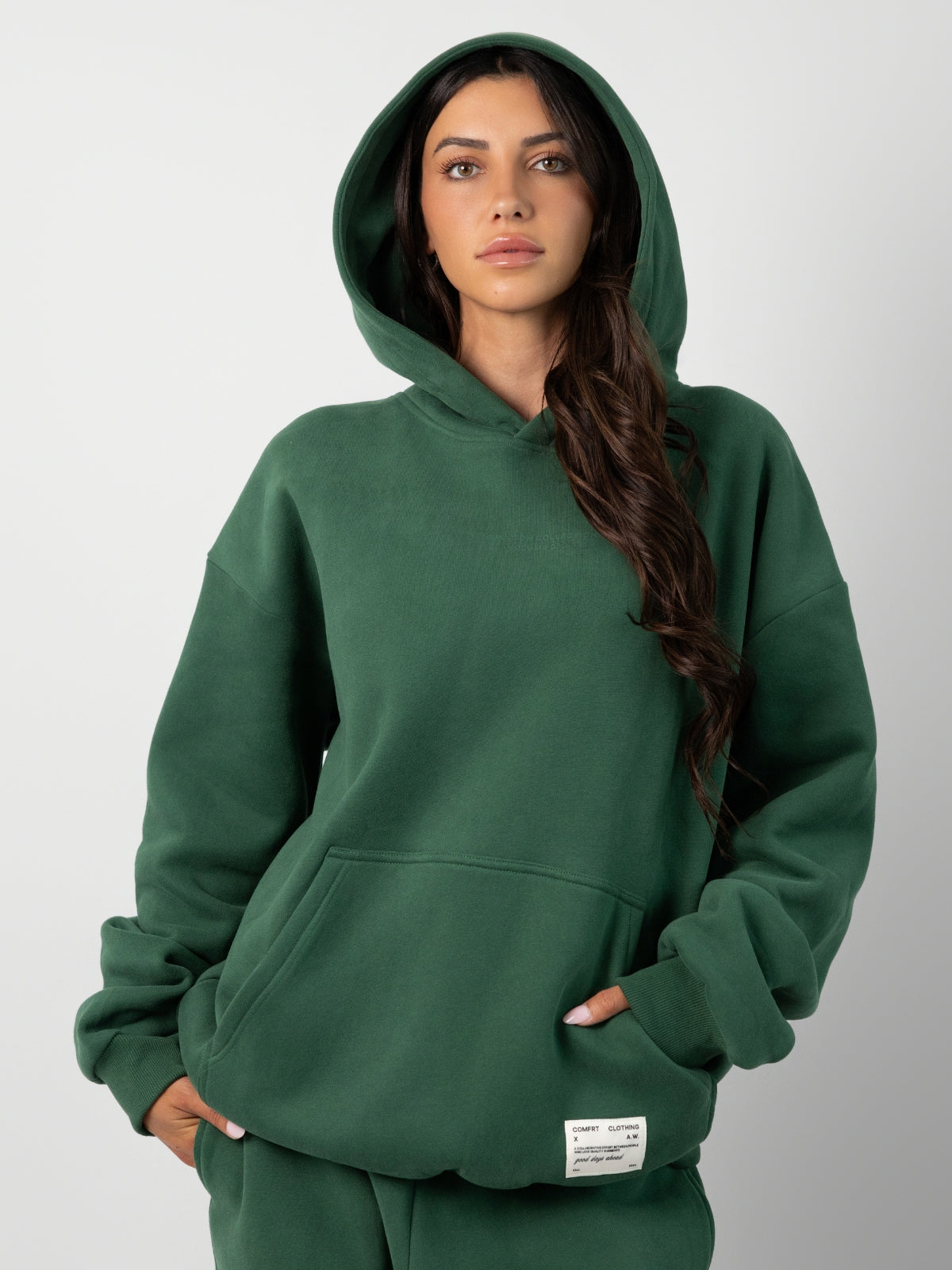 Comfrt Affirmation Hoodie Oversized Unisex Soft Cotton Blend