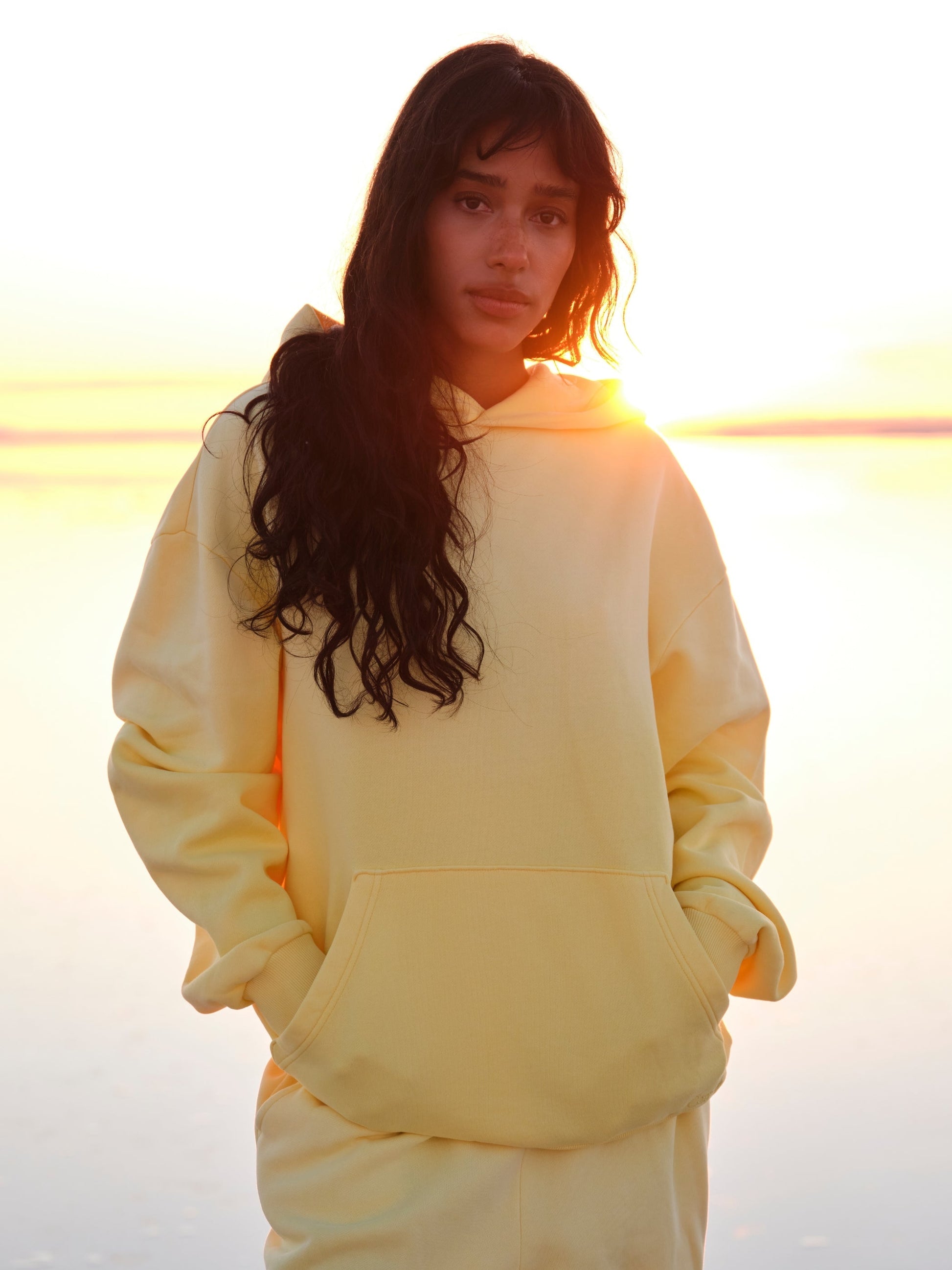 Comfrt Sunwashed Hoodie Garment‑Dyed Summer Colorway Unisex Oversized