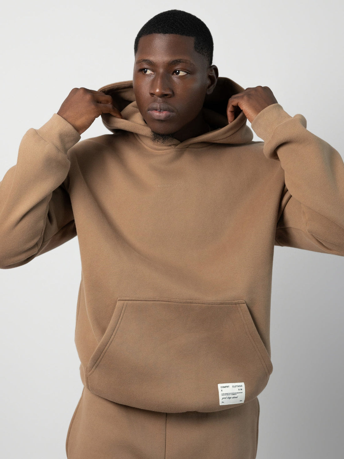 Comfrt Affirmation Hoodie Oversized Unisex Soft Cotton Blend