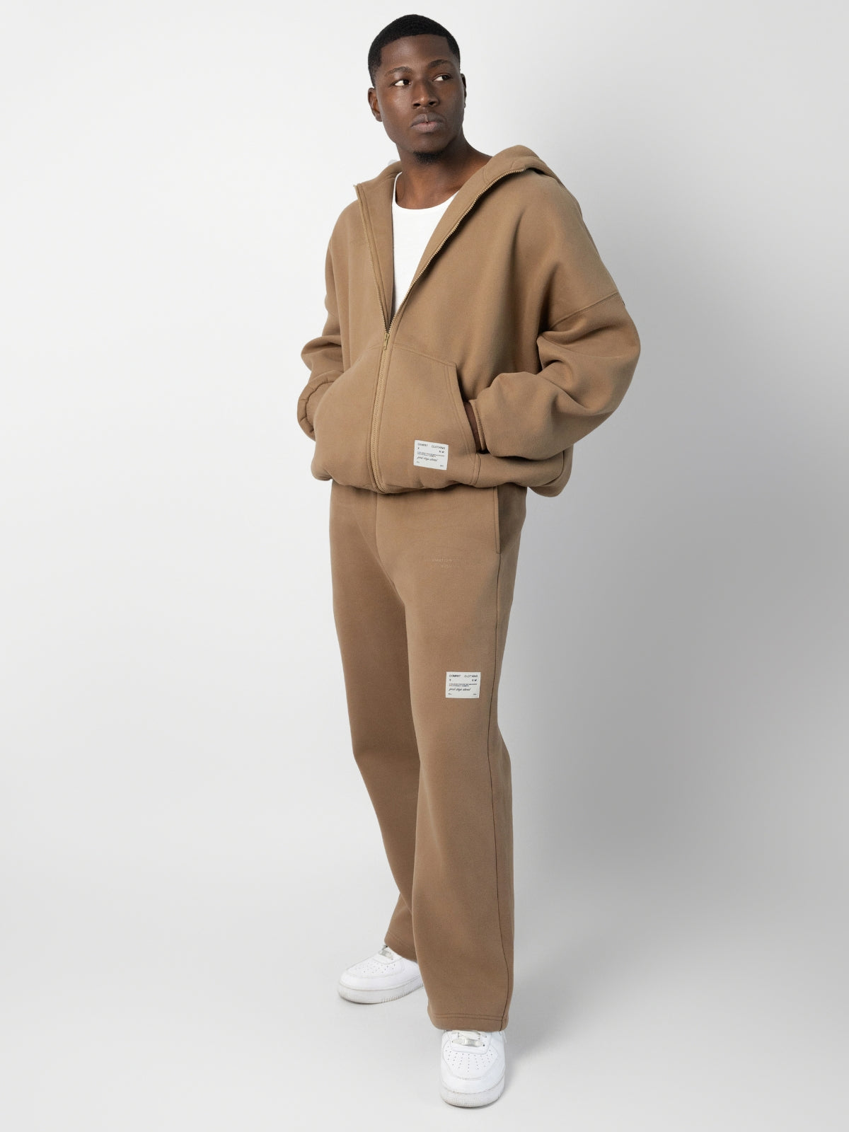 Comfrt Affirmation Zip Hoodie Super Soft Cotton