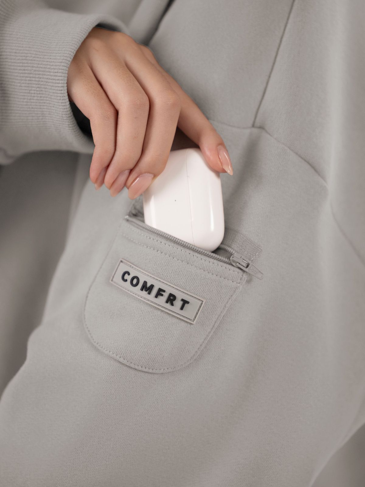 Comfrt Travel Essentials Hoodie Super Soft Cotton Blend Unisex