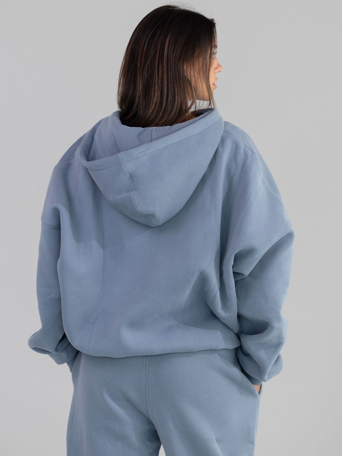 Comfrt Cloud Zip Hoodie Unisex Oversized Comfortable Relaxed